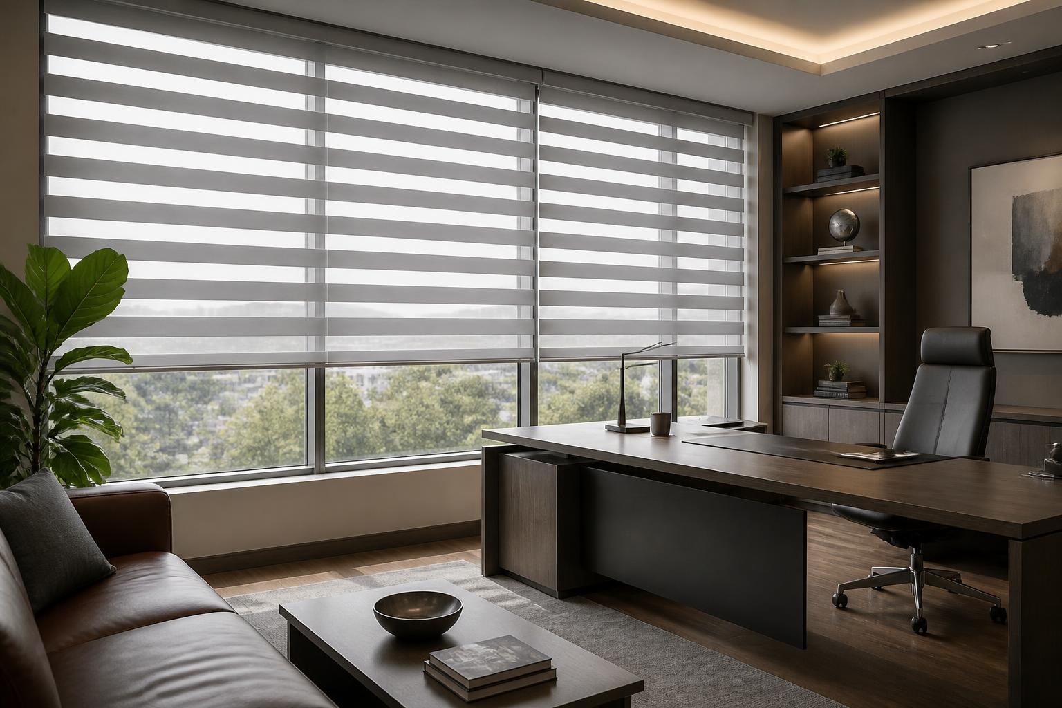 Layered Shades — Office / Workspace